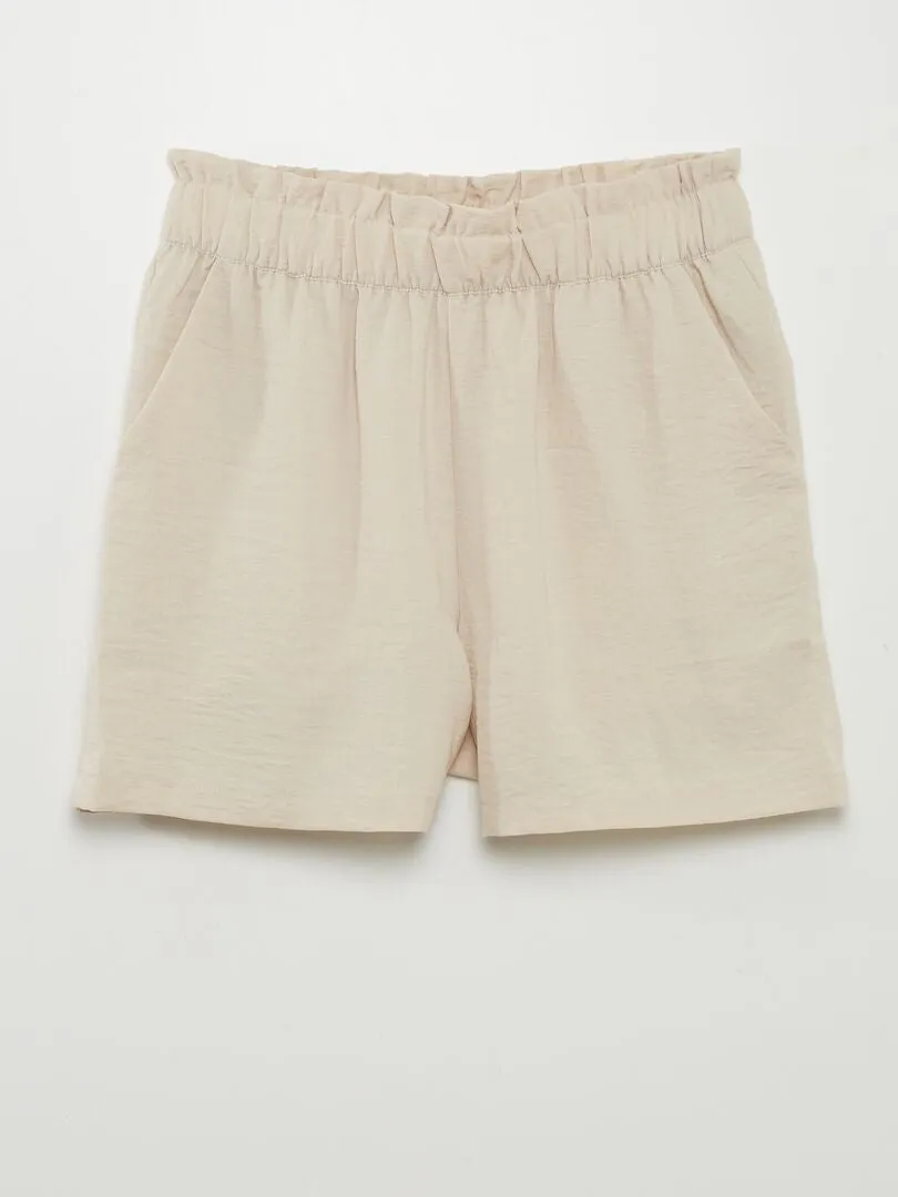 SHORT VAPOROSO 'JDY'  BEIGE